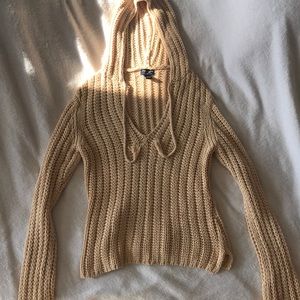 American Eagle outfitters cream/tan sweater